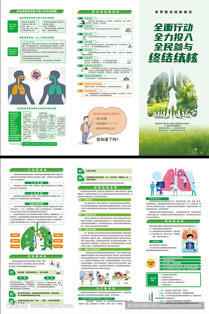 世界防治结核病日三折页