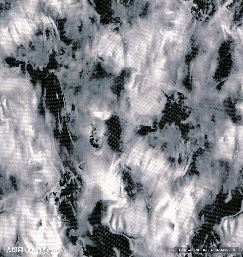 黑白抽象纹理图案