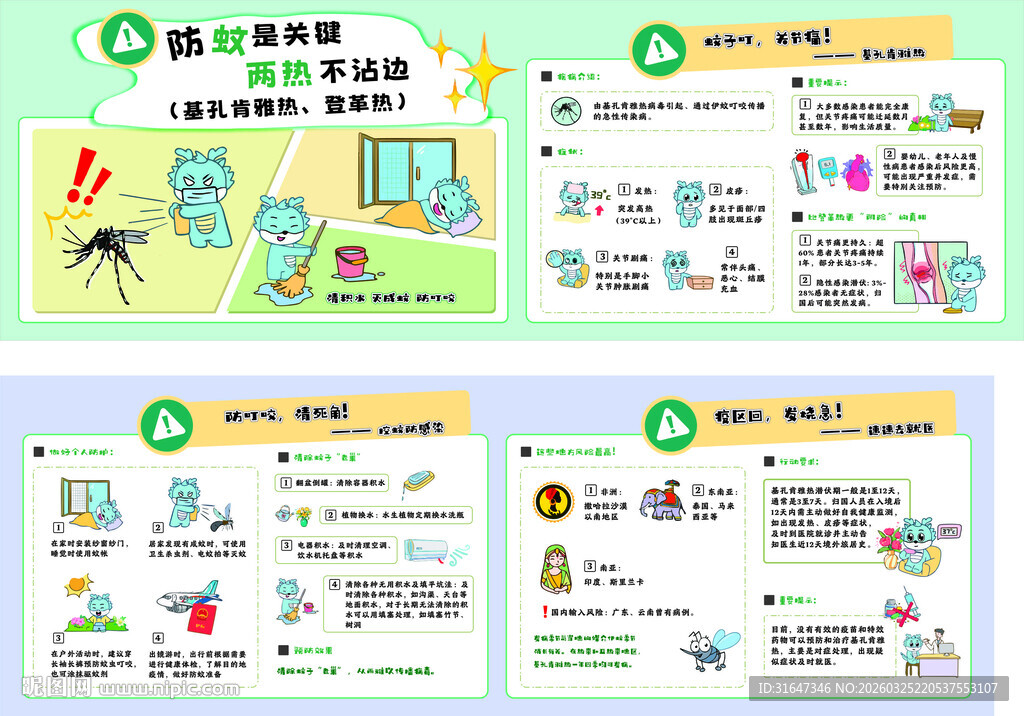 健康生活知识科普海报