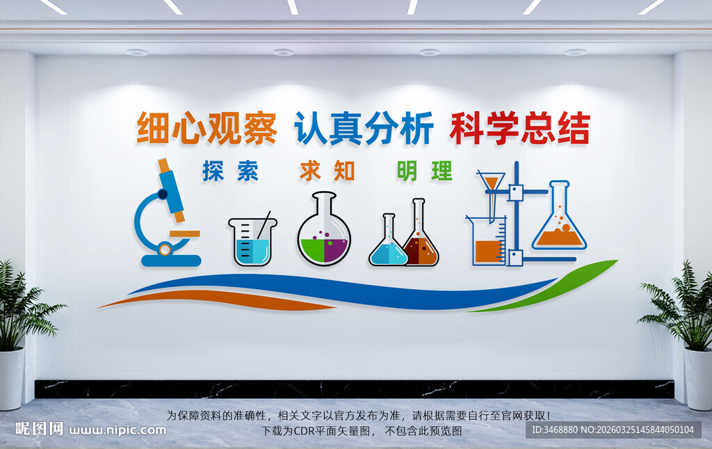 化学教室文化墙