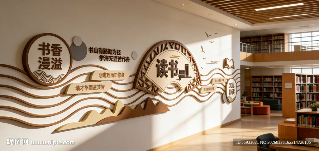 阅读文化墙