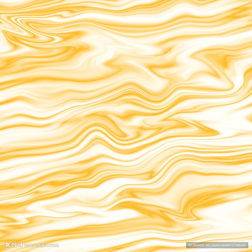 金黄波纹大理石纹理背景