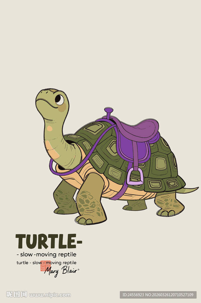 儿童卧室卡通动物装饰画