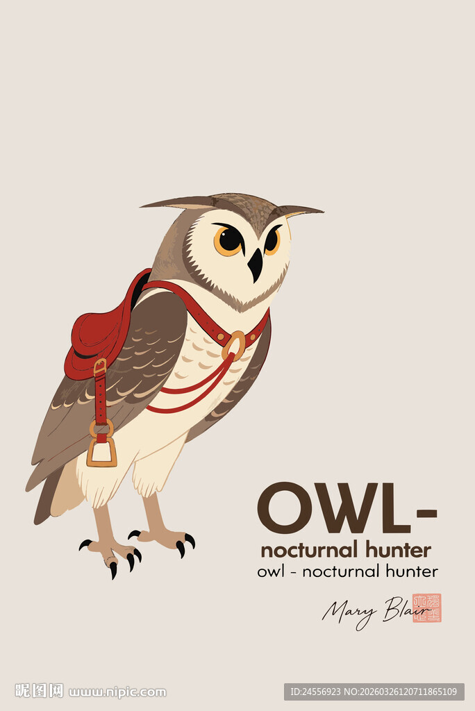 卡通动物装饰画