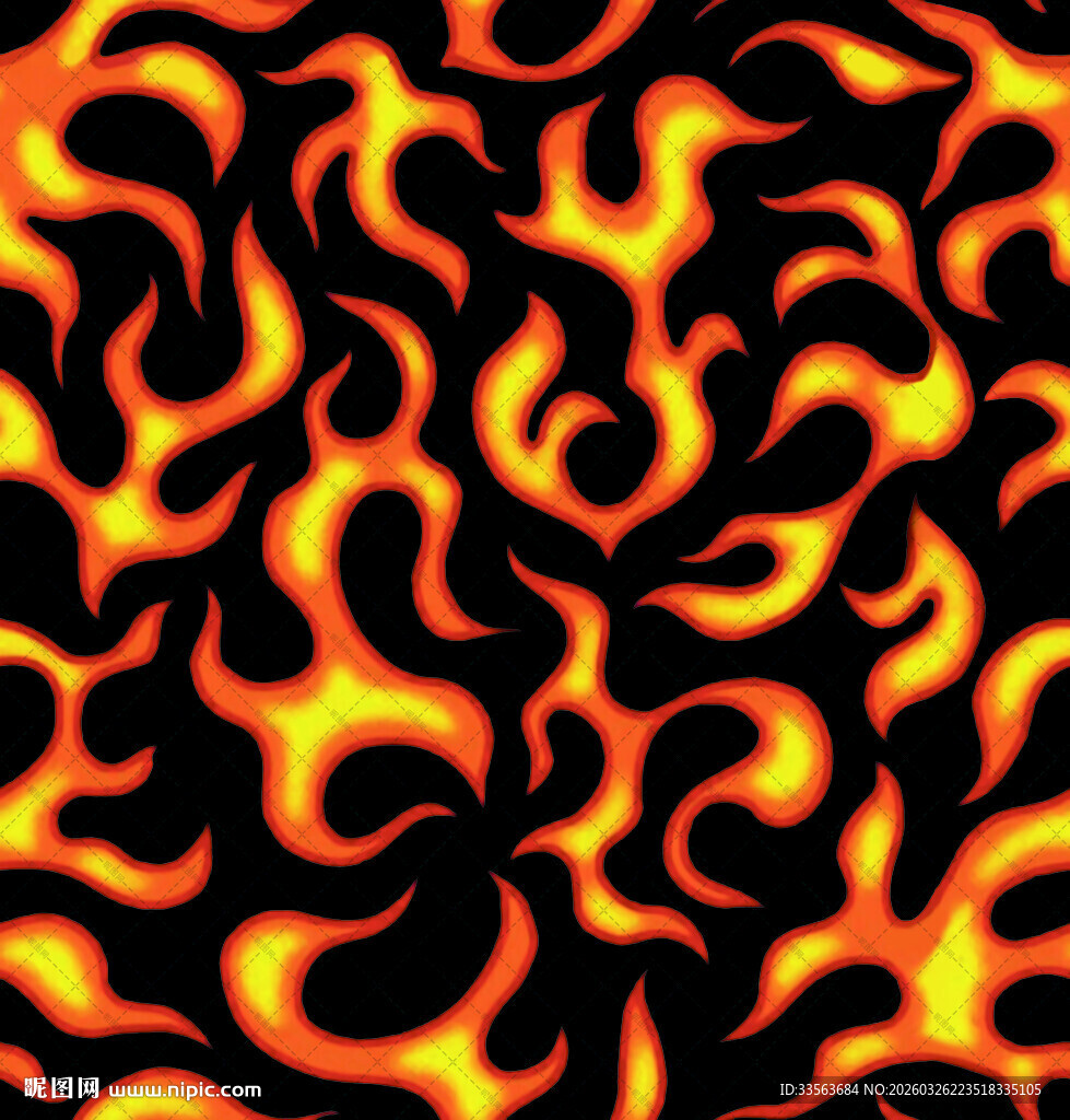 火焰纹理图案