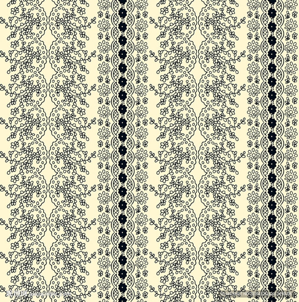 复古几何花纹图案背景