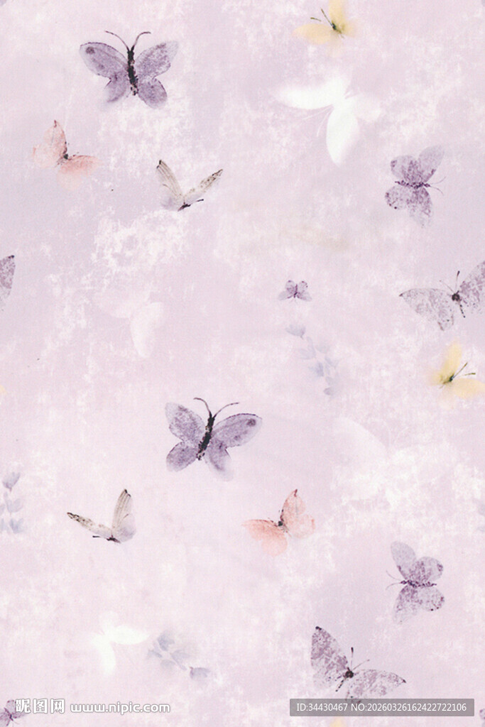 梦幻蝴蝶背景图