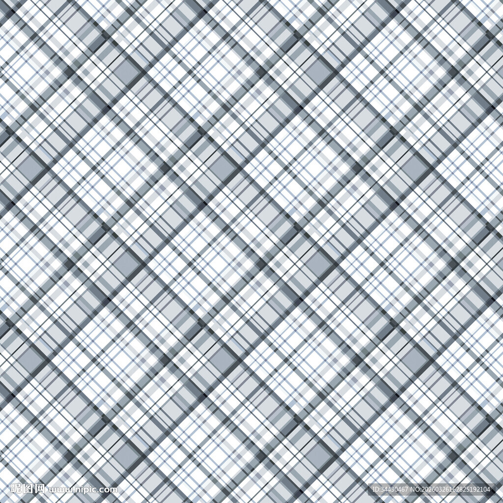 蓝白格子几何图案背景