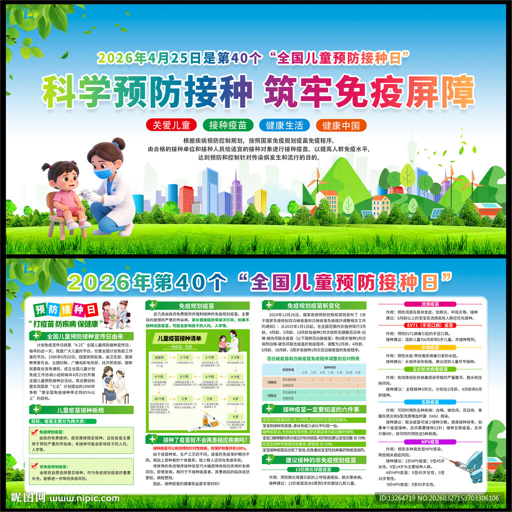 2026年全国儿童预防接种日