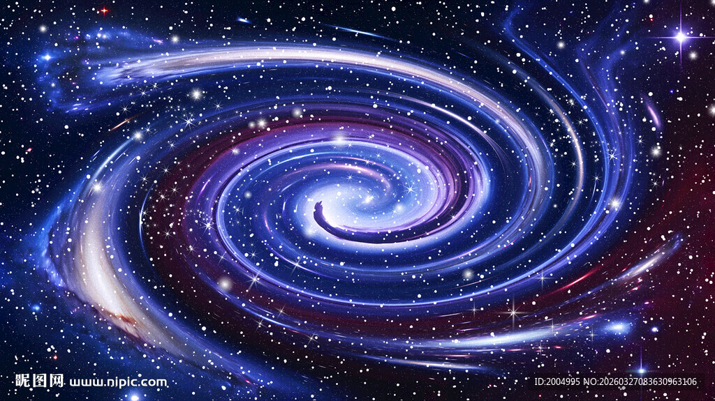 旋涡星空宇宙星空