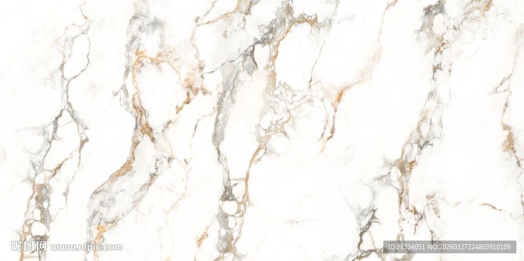 白色鱼肚金大理石石纹