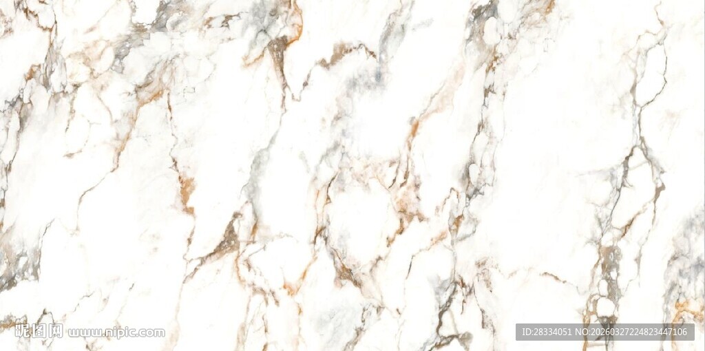 白色鱼肚金大理石石纹