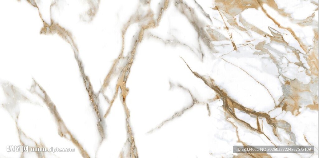 白色鱼肚金大理石石纹