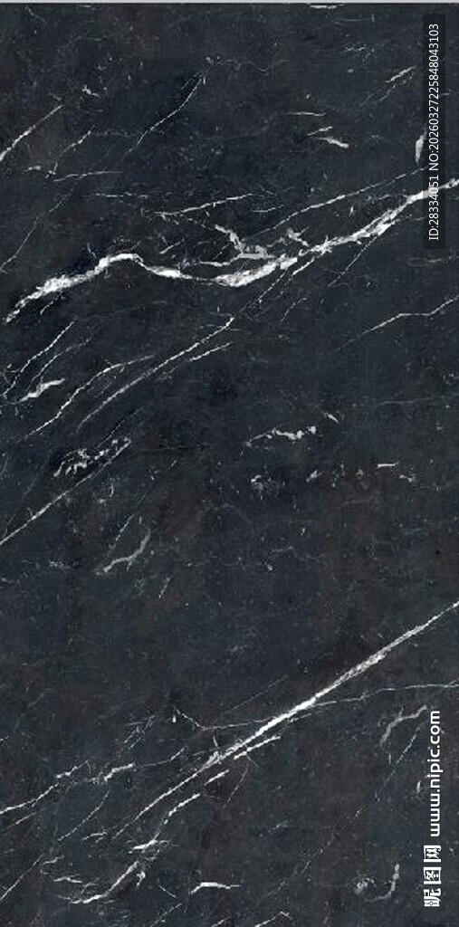 深邃黑色大理石纹理