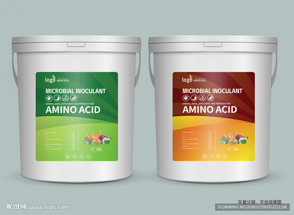 肥料包装桶标签