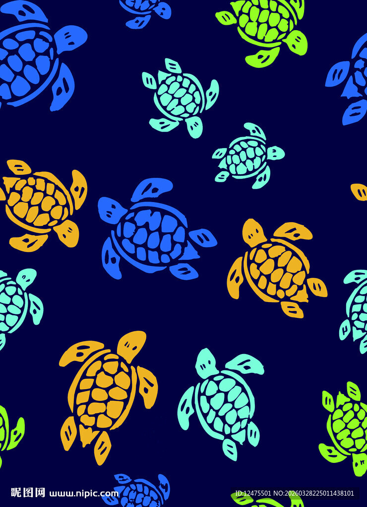 海龟图案