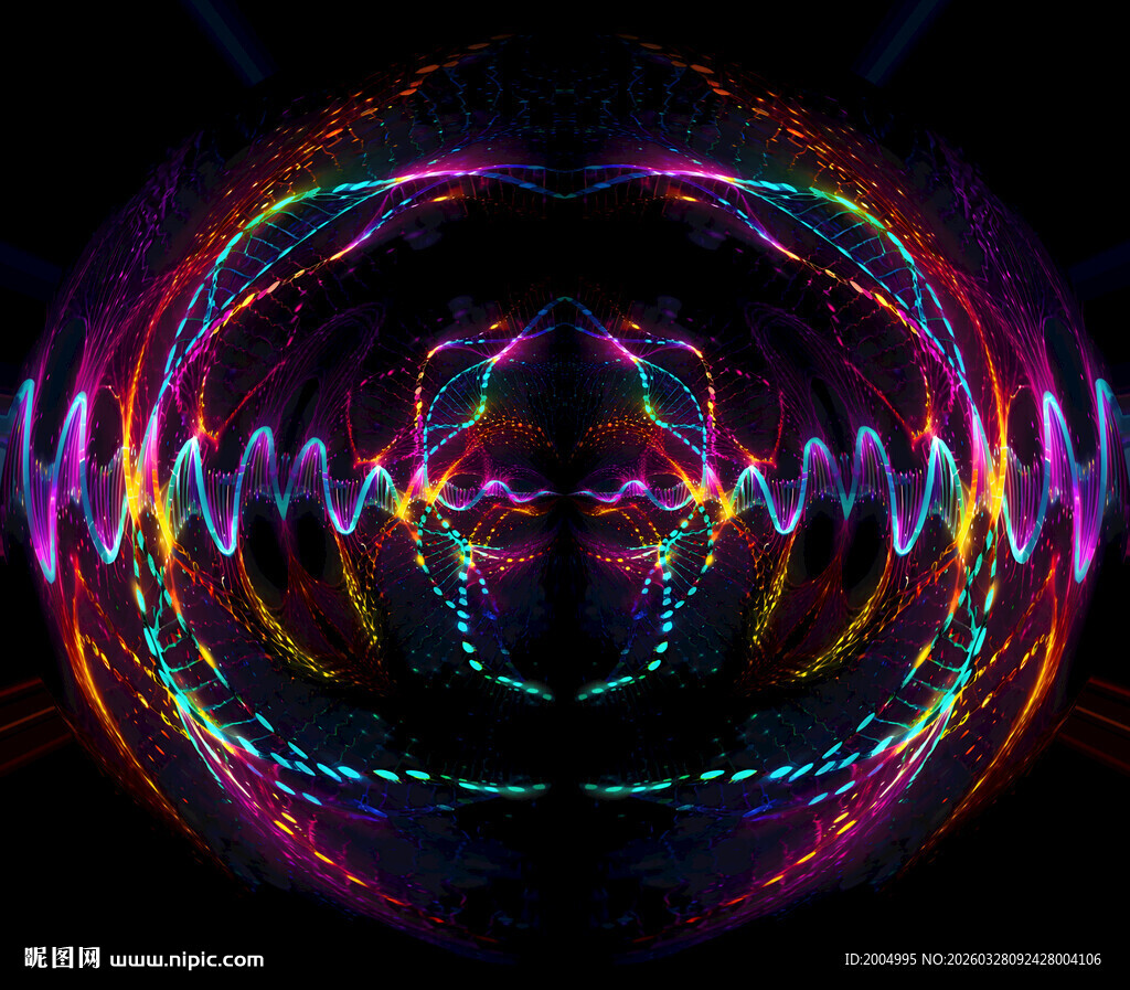 抽象炫酷ktv酒吧装饰画