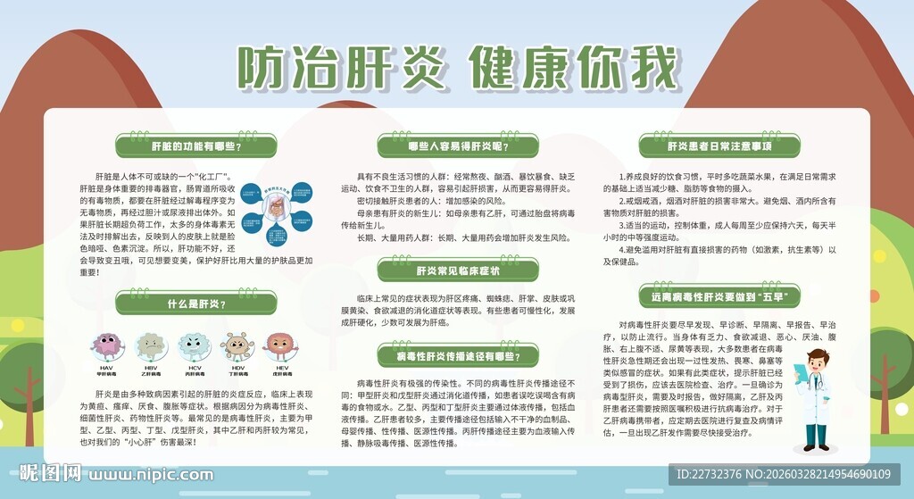 防治肝炎健康科普