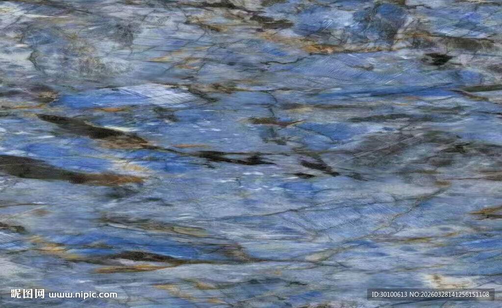 蓝色 简奢高档石纹 奢雅新图 