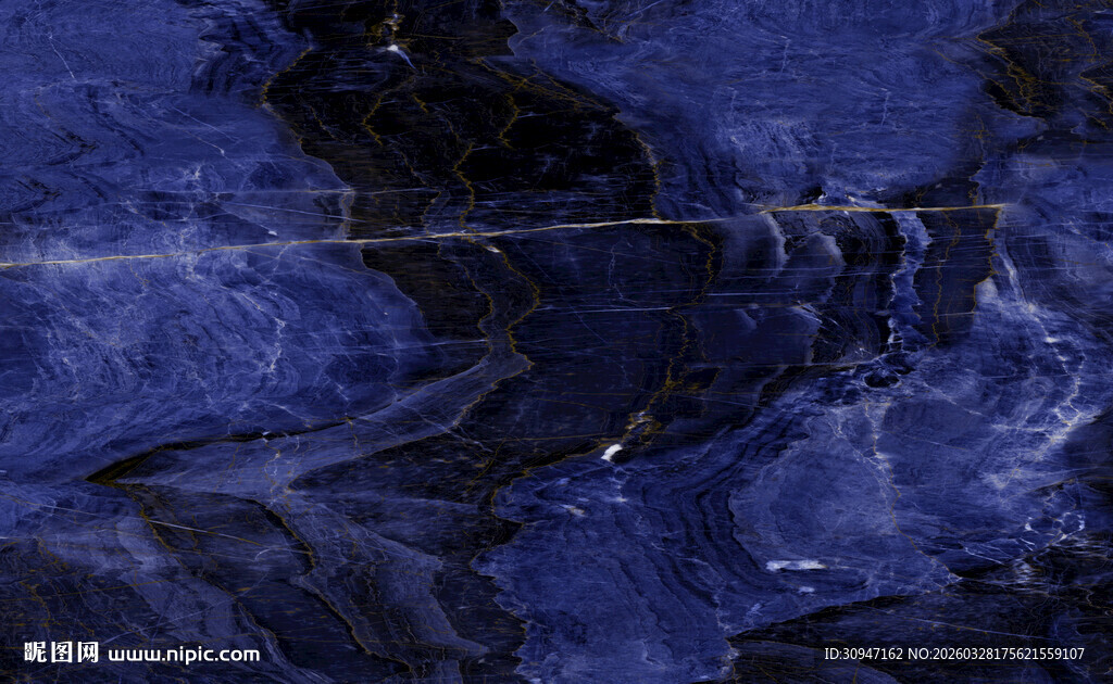 深蓝 新款轻奢石纹 高雅新图 