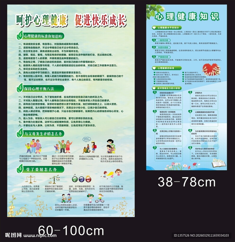 心理健康 知识海报