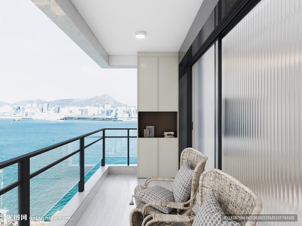 海景阳台休闲角落