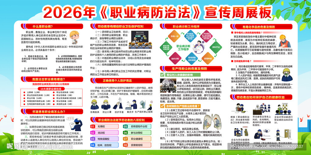 2026年职业病防治法宣传周