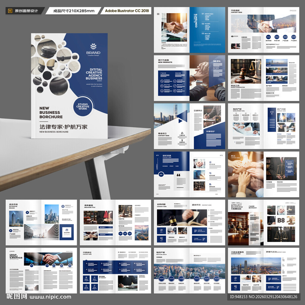 大气律师事务所画册