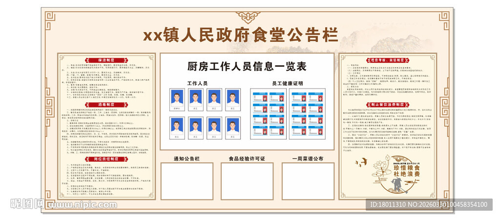 人员信息登记表模板示例