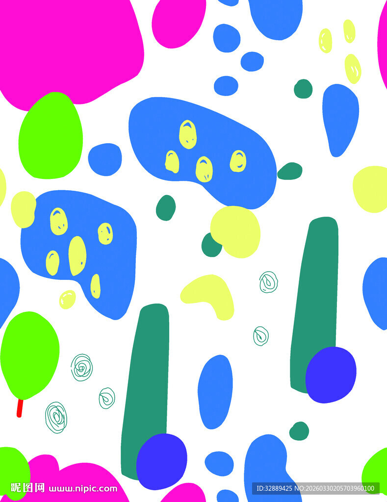 多彩抽象几何图案背景