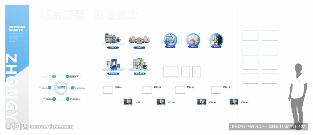 公司文化墙排版设计