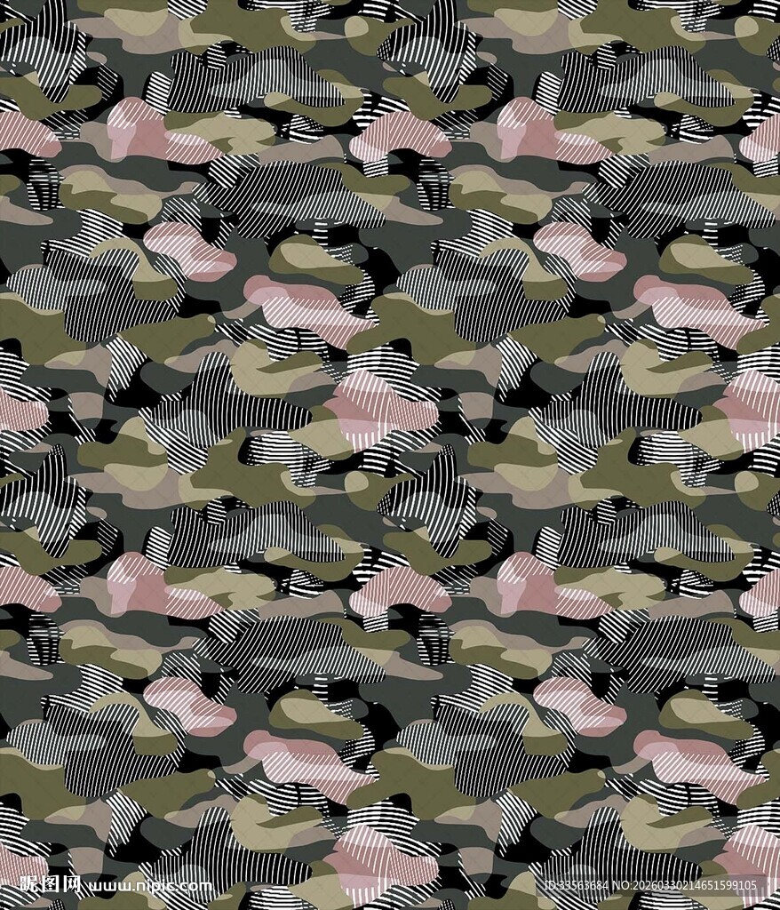 迷彩图案材质纹理