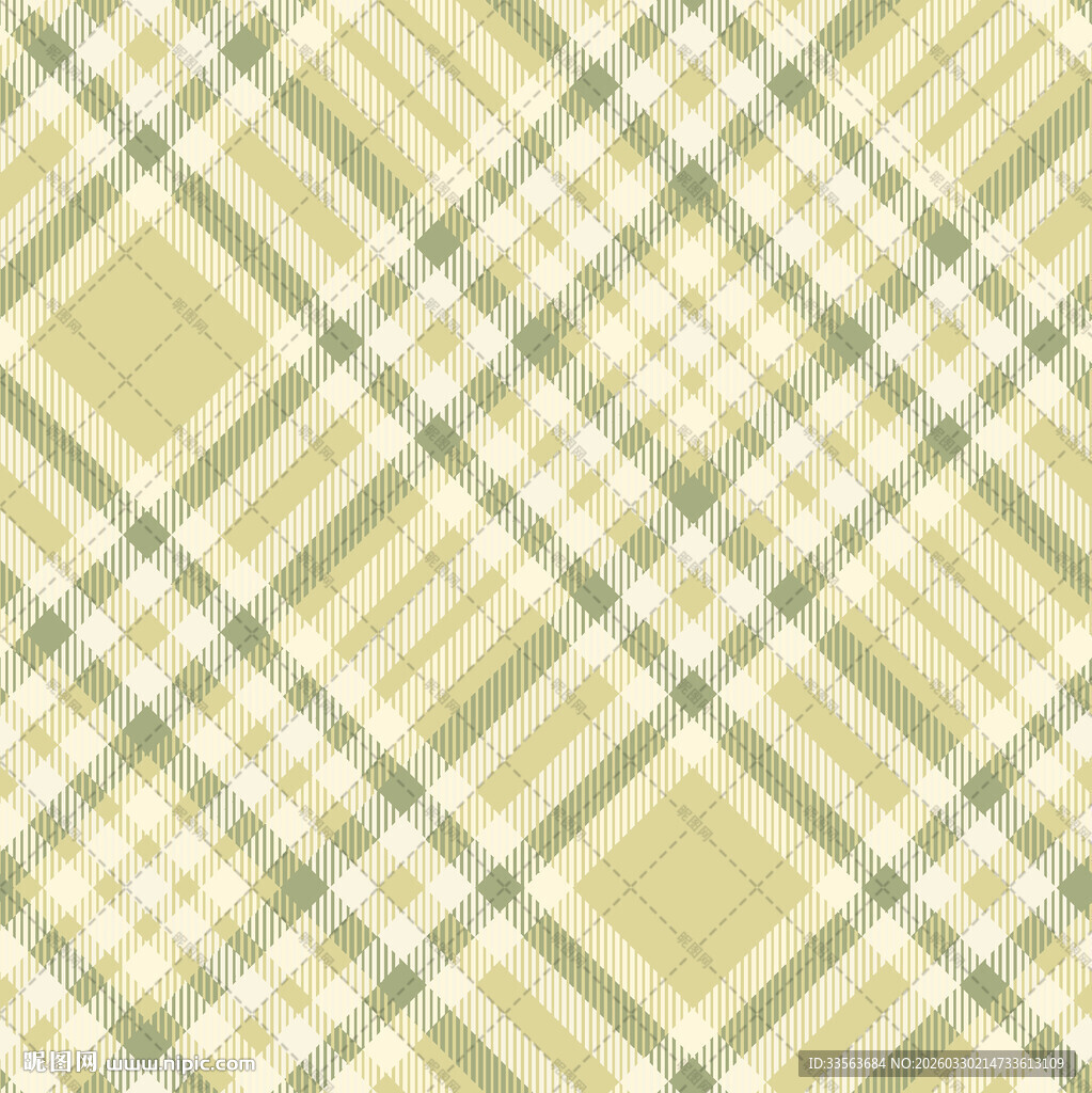 黄绿格子纹理图案背景