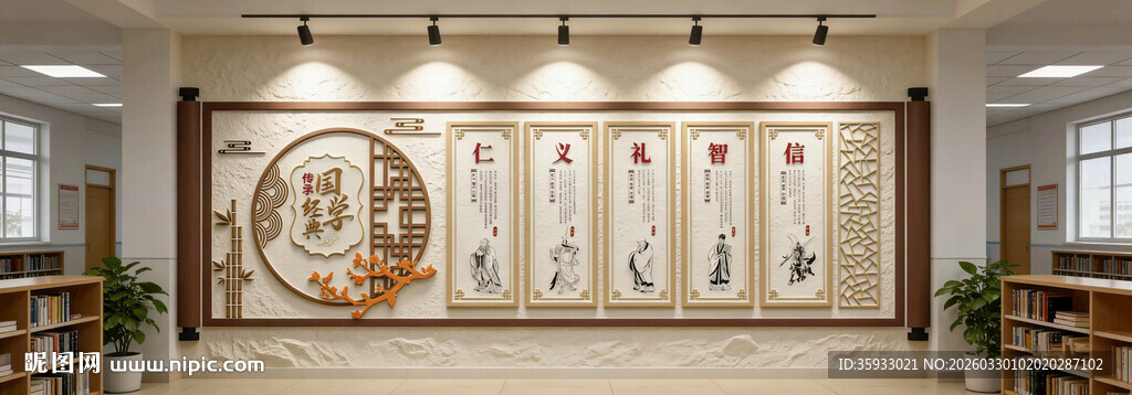 国学文化墙