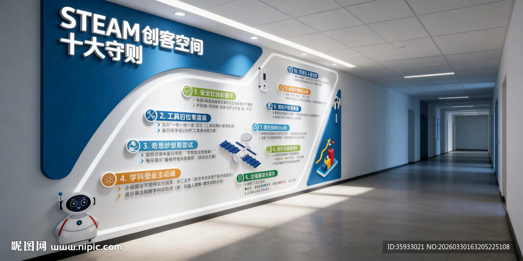 科技企业文化墙