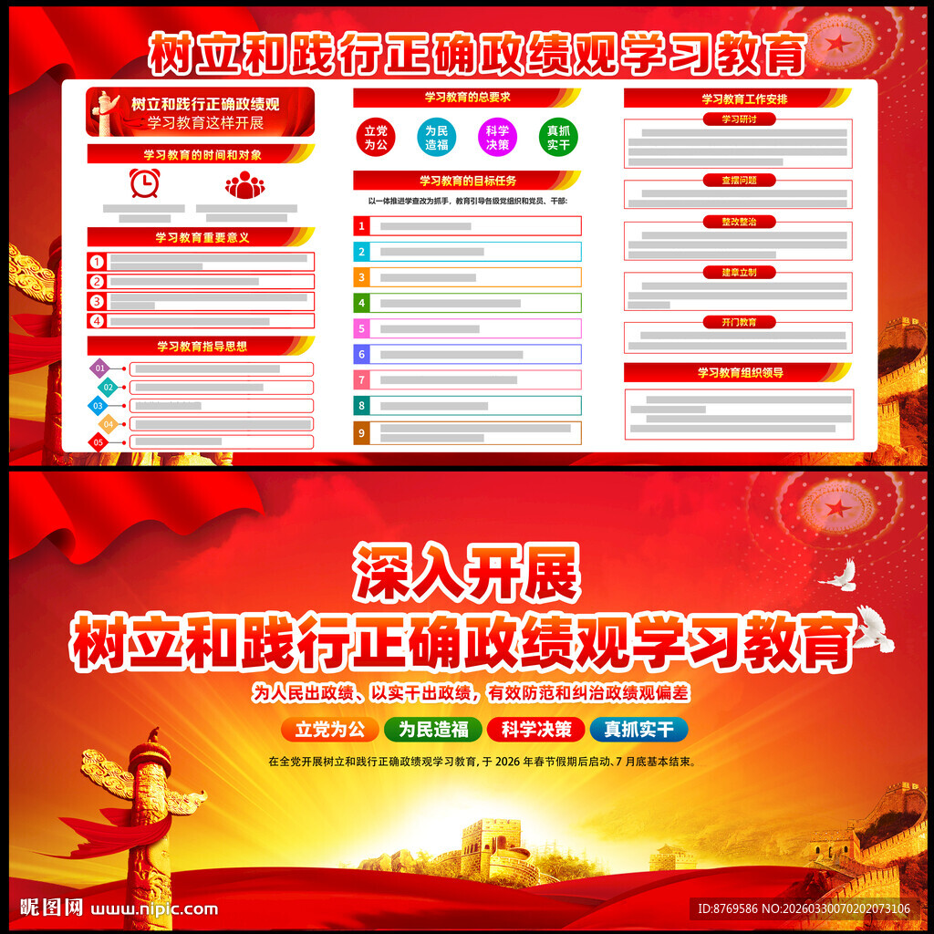 树立和践行正确政绩观