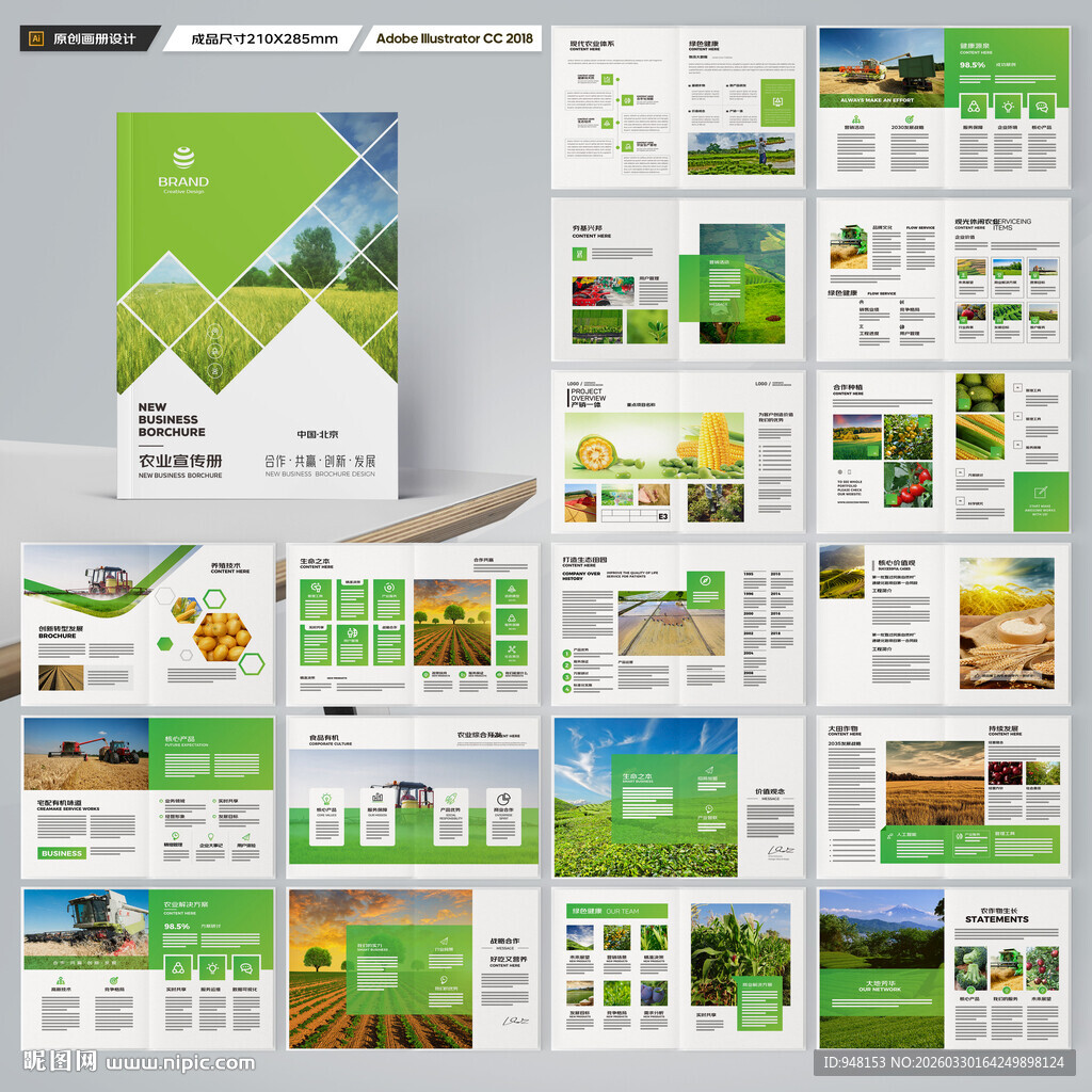 农产品宣传册