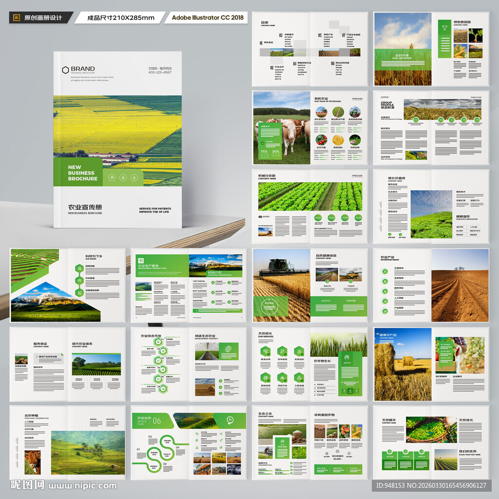 农业宣传册