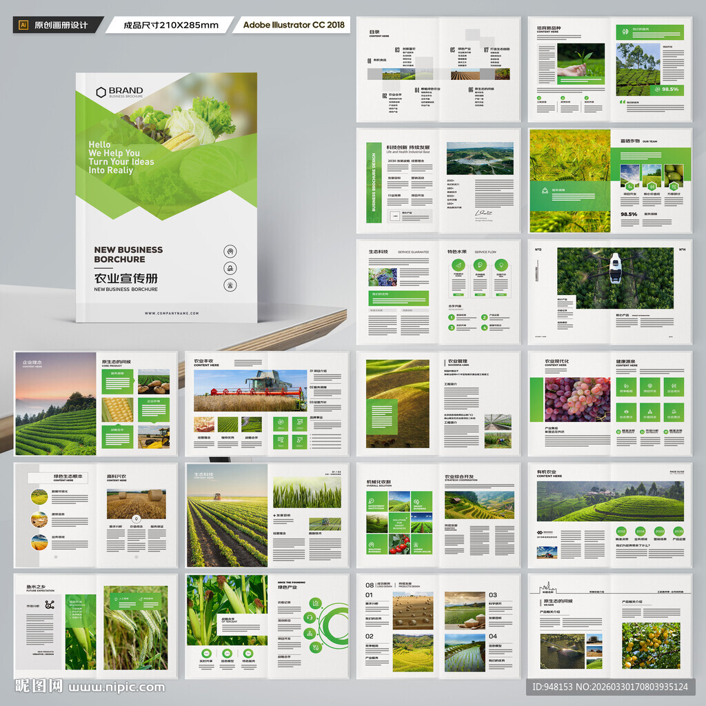 农产品画册
