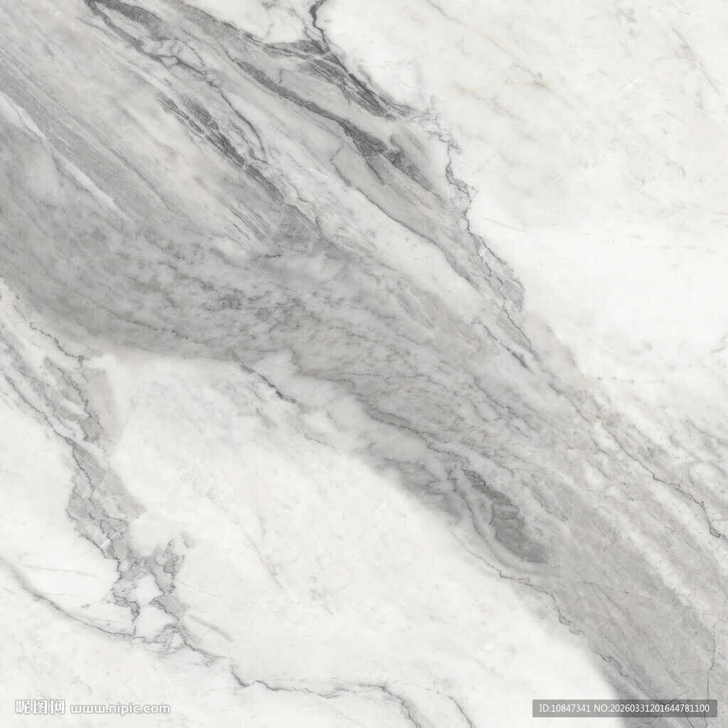 白色 高档极简石纹 奢华大图 