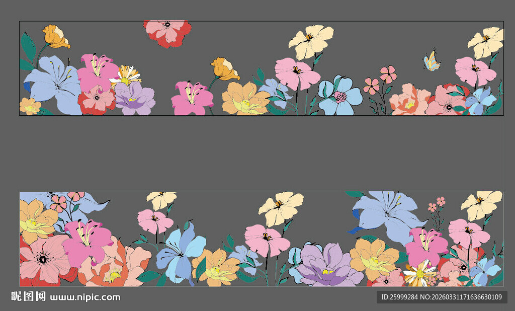 花卉玻璃贴氛围营造