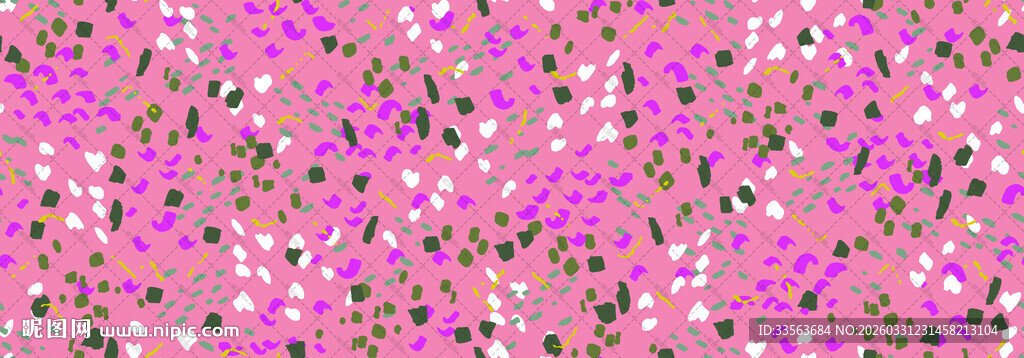 粉色碎花图案背景纹理