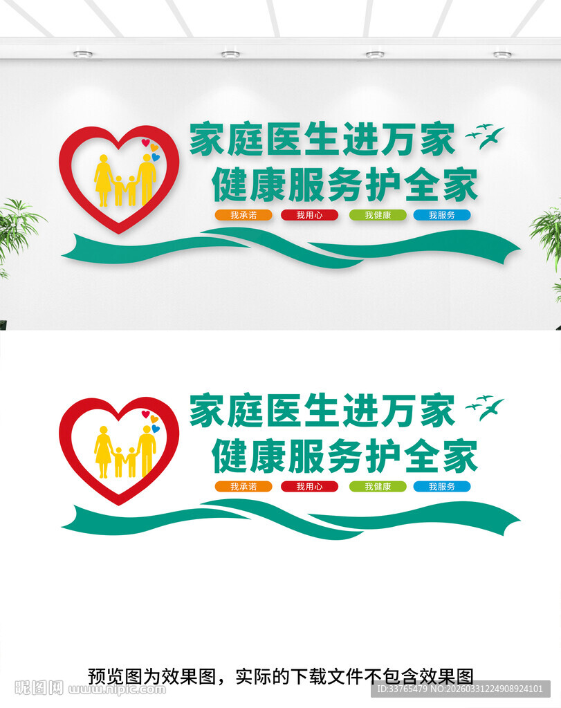 家庭医生文化墙