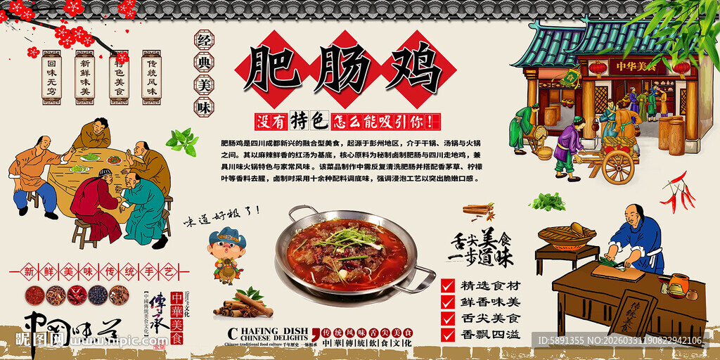 肥肠鸡