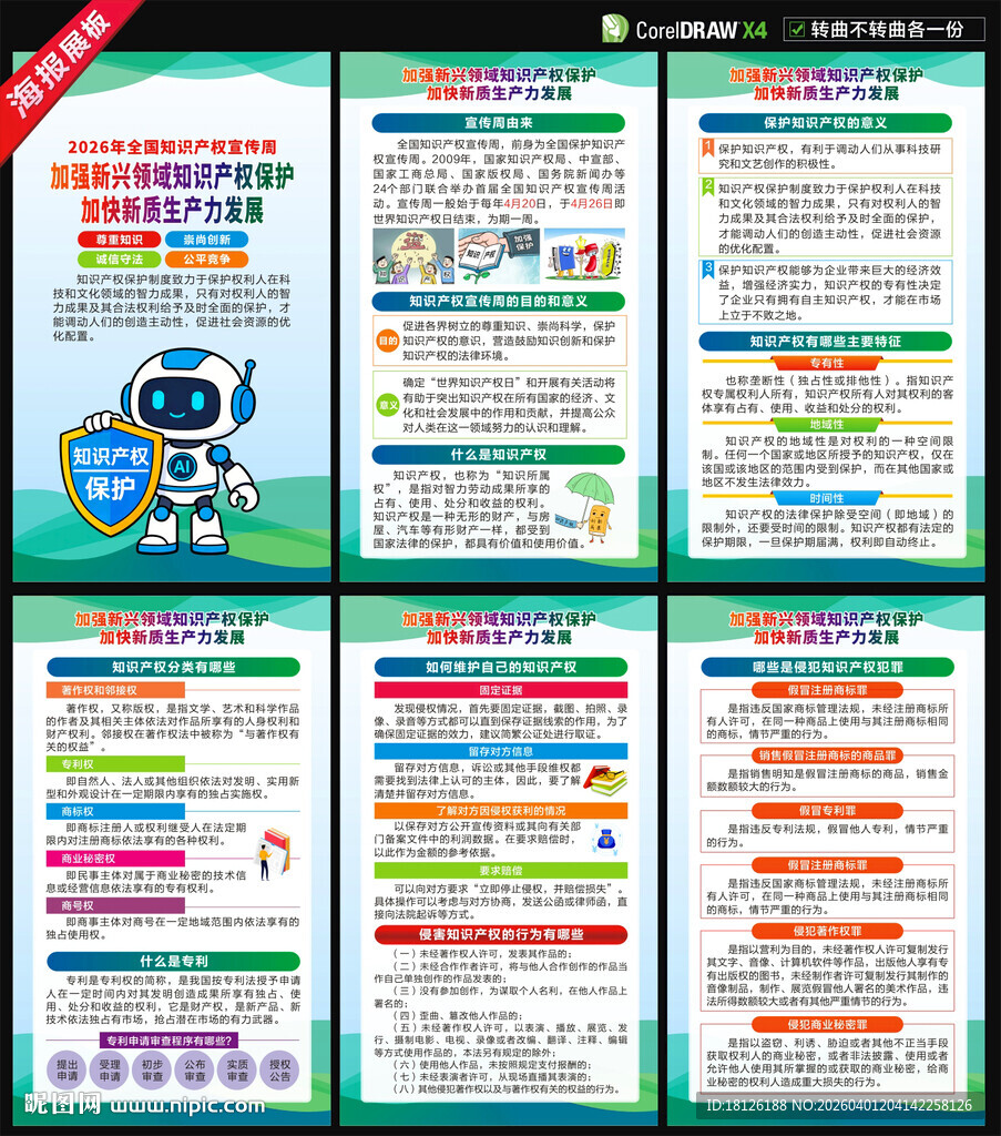 2026全国知识产权宣传周海报
