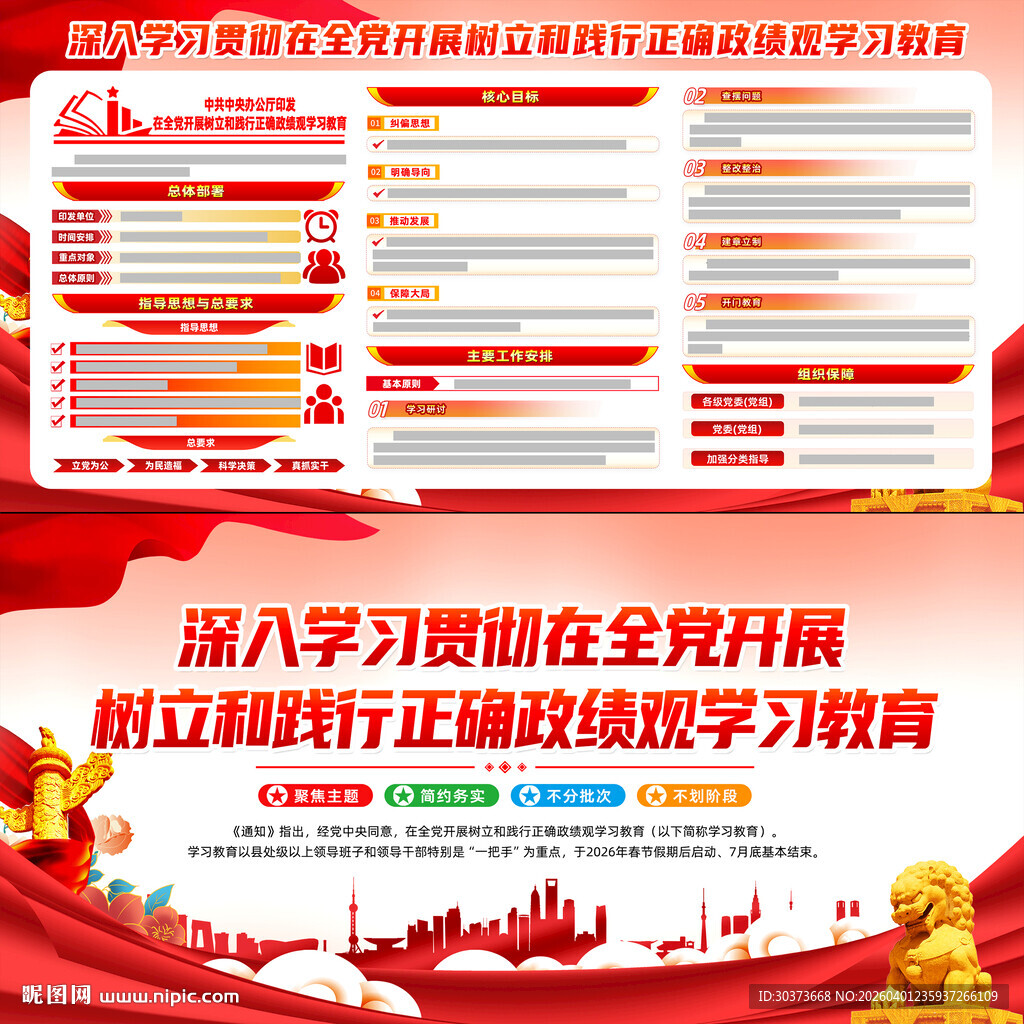 践行正确政绩观