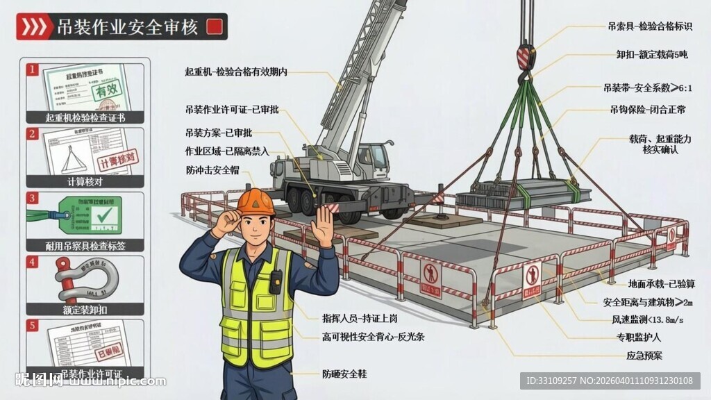 八大特殊作业 吊装作业安全审核