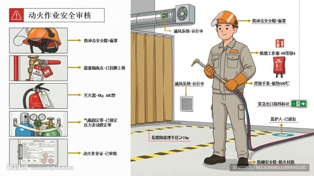 八大特殊作业 动火作业安全审核