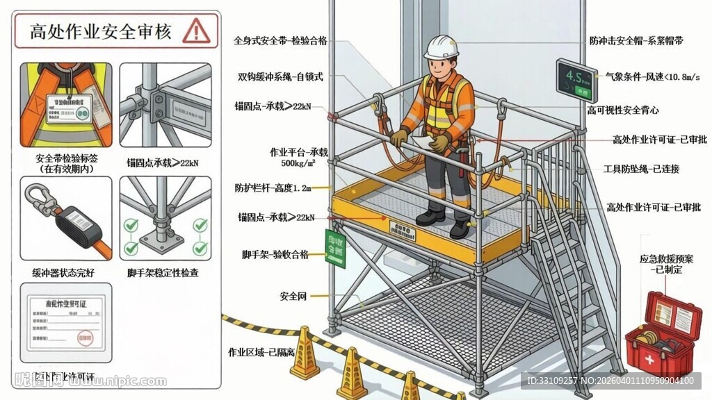 八大特殊作业 高处作业安全审核