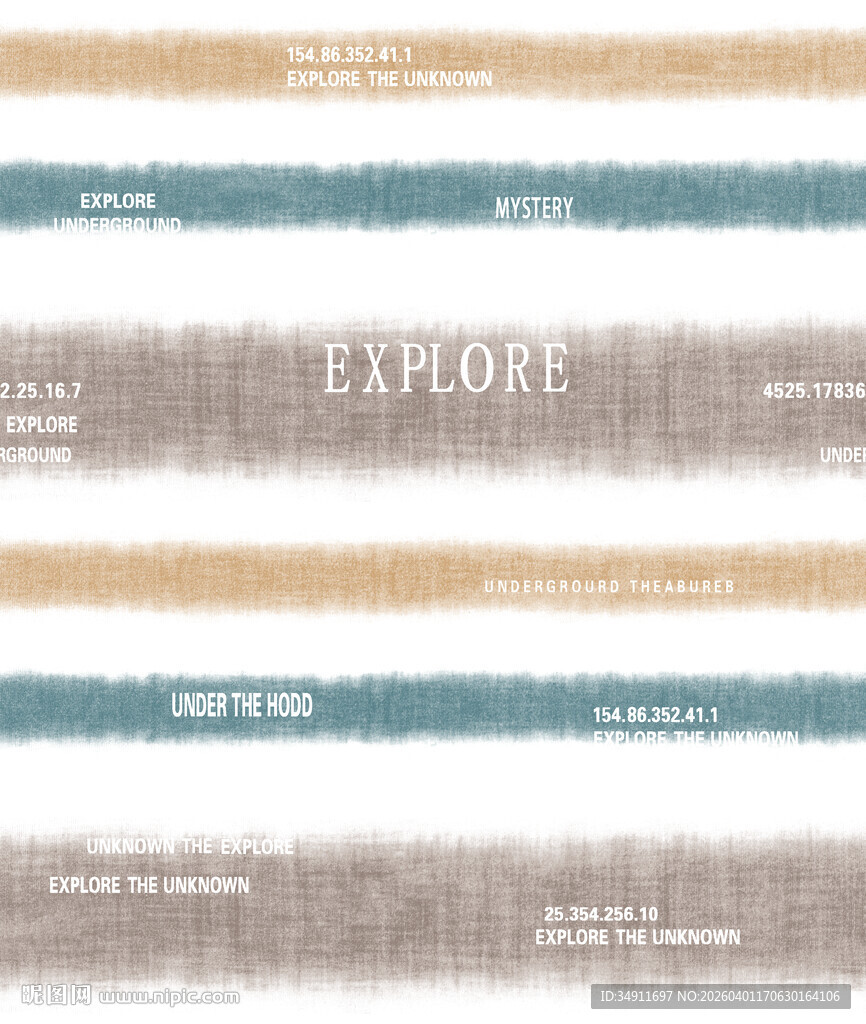 多彩条纹背景探索主题元素